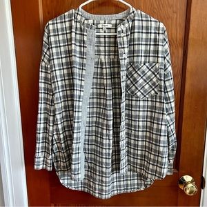 Madewell | Button Up Plaid Top